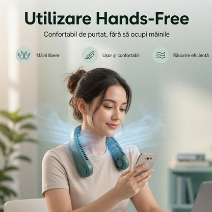 Ventilator Portabil Flexibil Pentru Gat